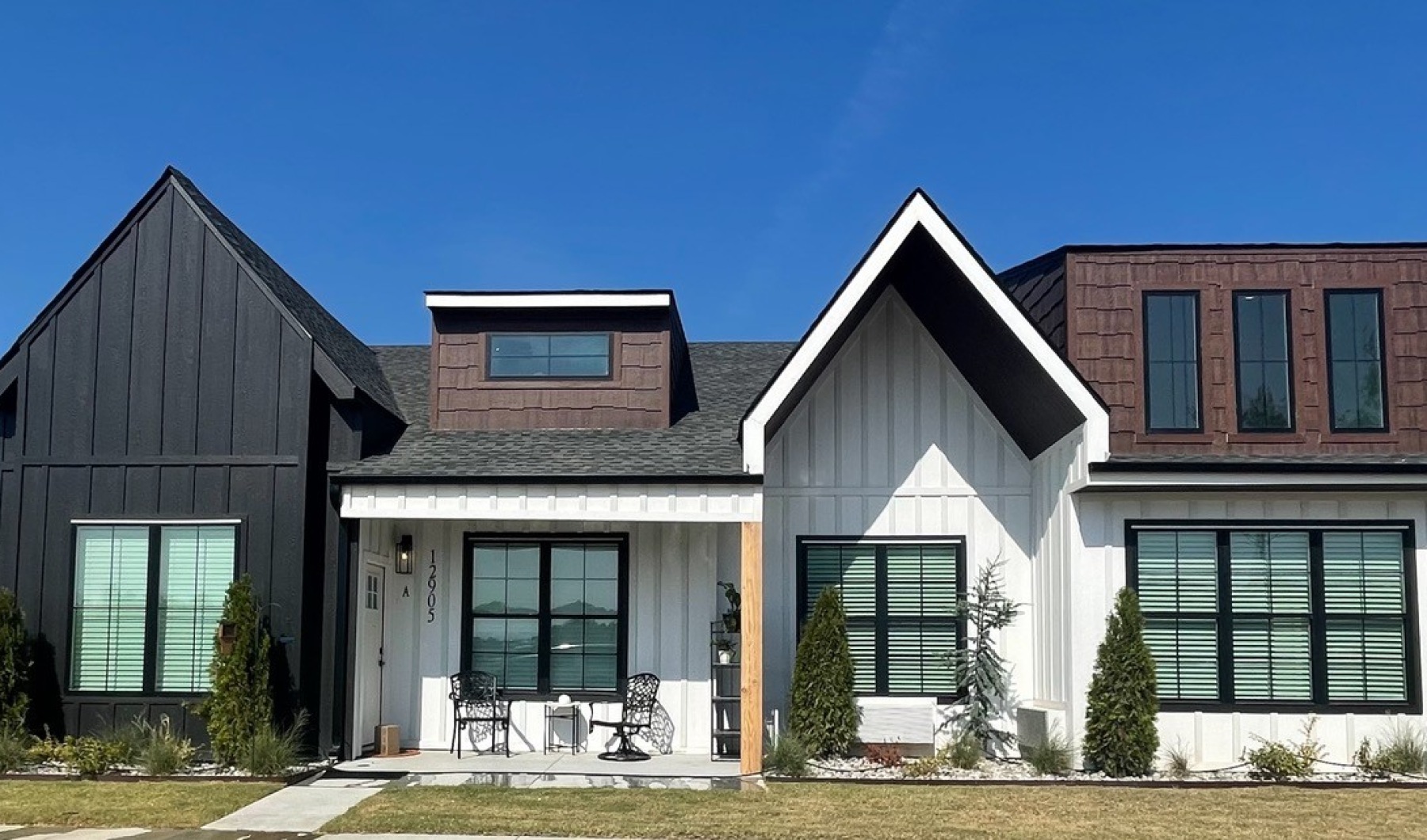 exterior rendering of townhome at The Villas on Turtle Creek