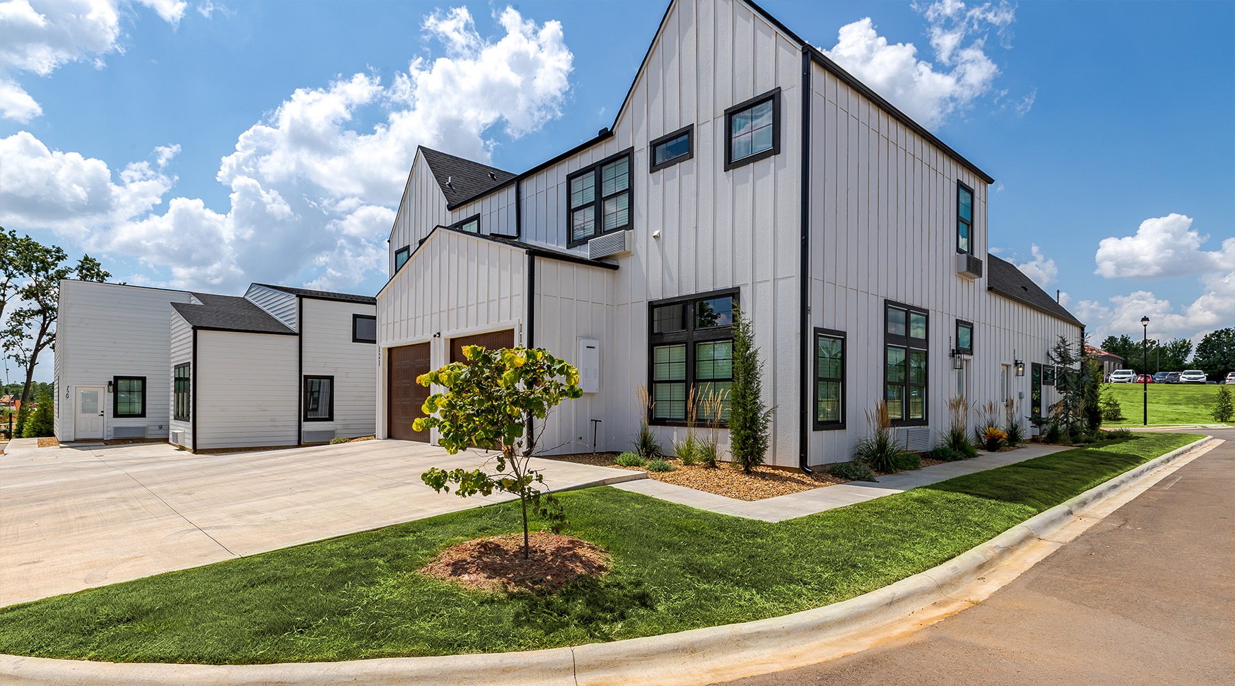 Tranquil. Luxe. Yours. Exterior of The Villas on Turtle Creek