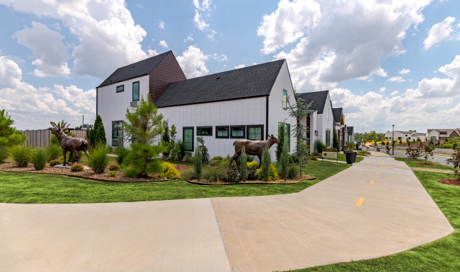 Find your perfect fit at The Villas on Turtle Creek Exterior building townhome